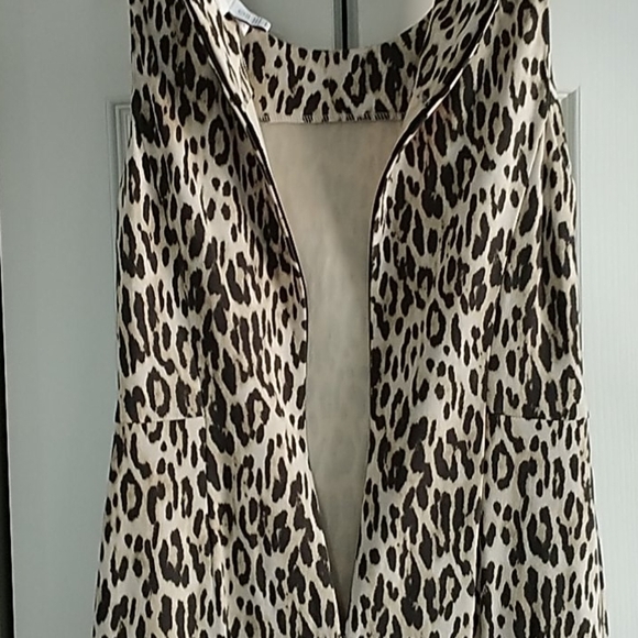 Chico's Animal Pointe Zahra Sleeveless Dress NWT - Picture 5 of 9